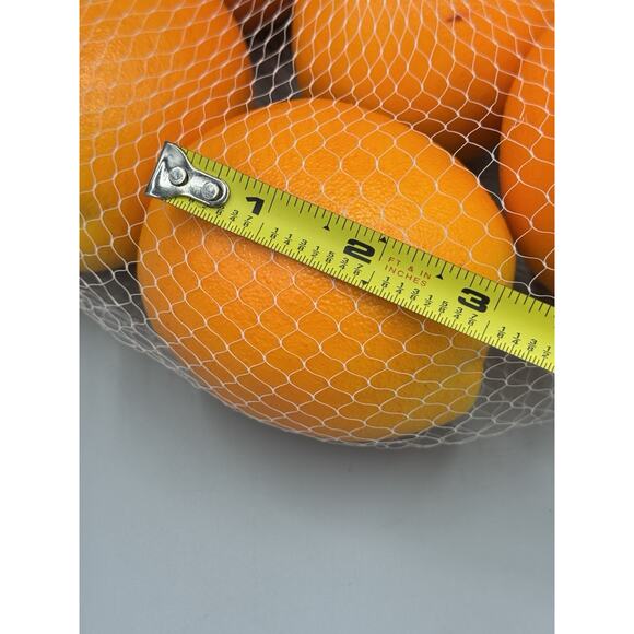 Realistic Oranges Fake Fruit Artificial 5 Pieces Props Play - Picture 3 of 3